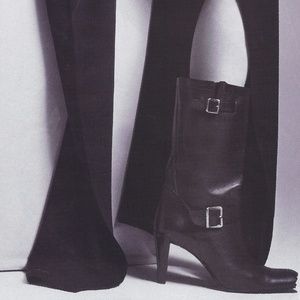 CALVIN KLEIN MOTORCYCLE BOOTS